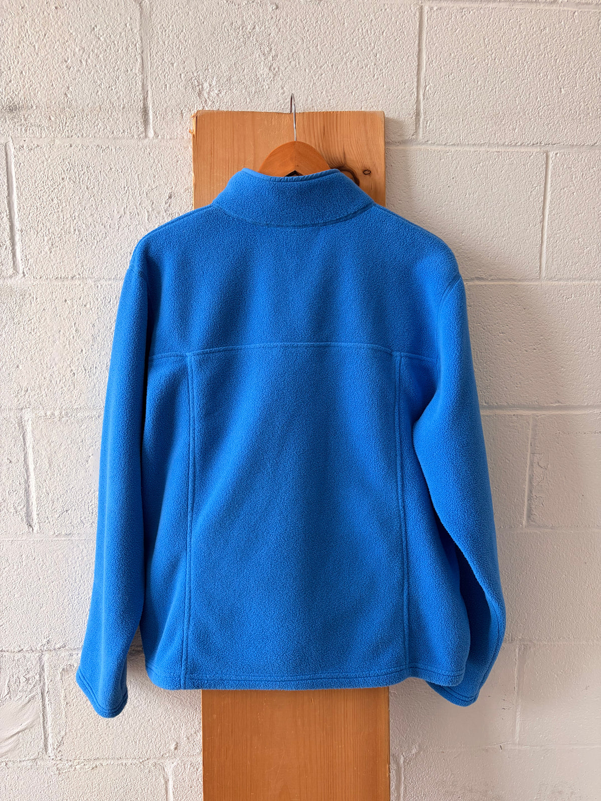 Electric Blue L.L. Bean 1/4 Snap Pullover : L
