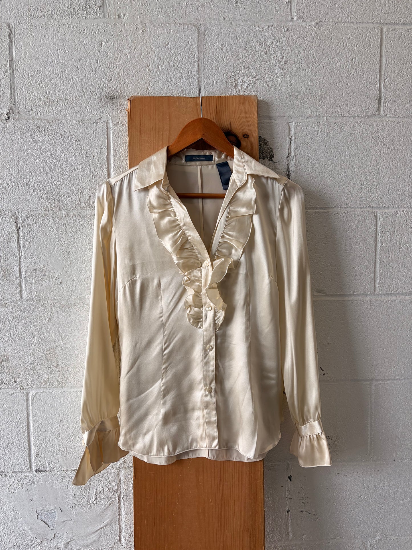 Ruffled Silk Blouse : 6