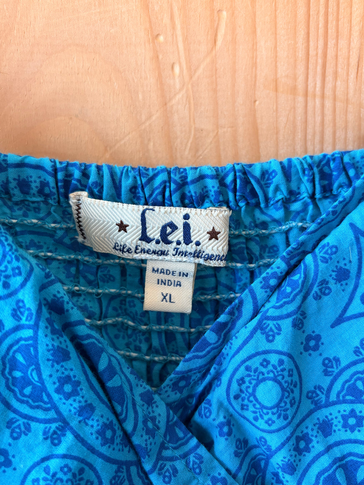 Blue Y2K Babydoll Sundress : XL