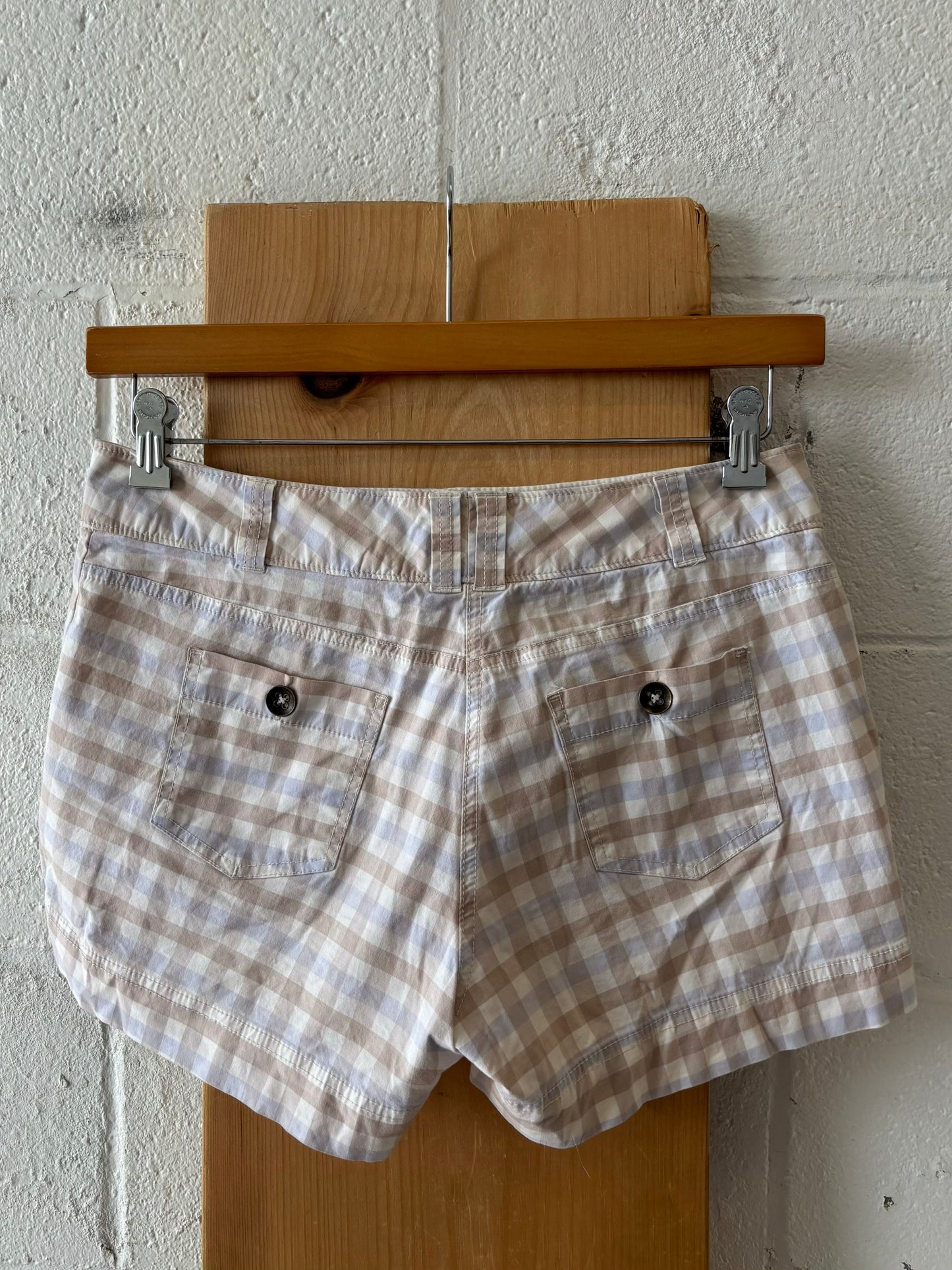 NY&Co Plaid Shorts : 32” W