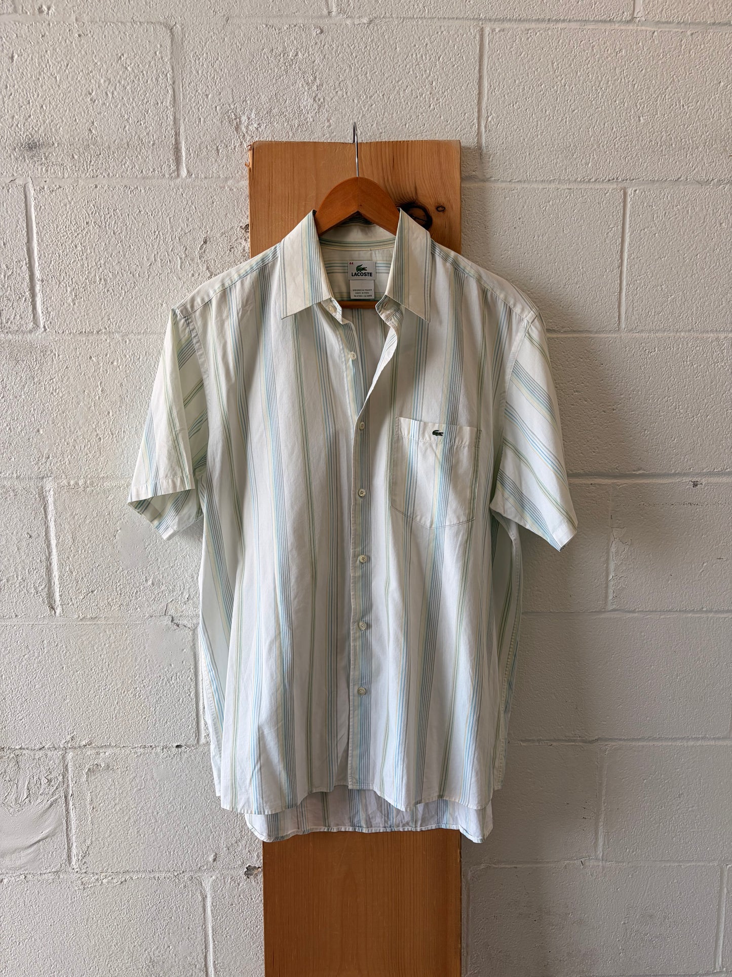 Lacoste Striped Button Down : 44