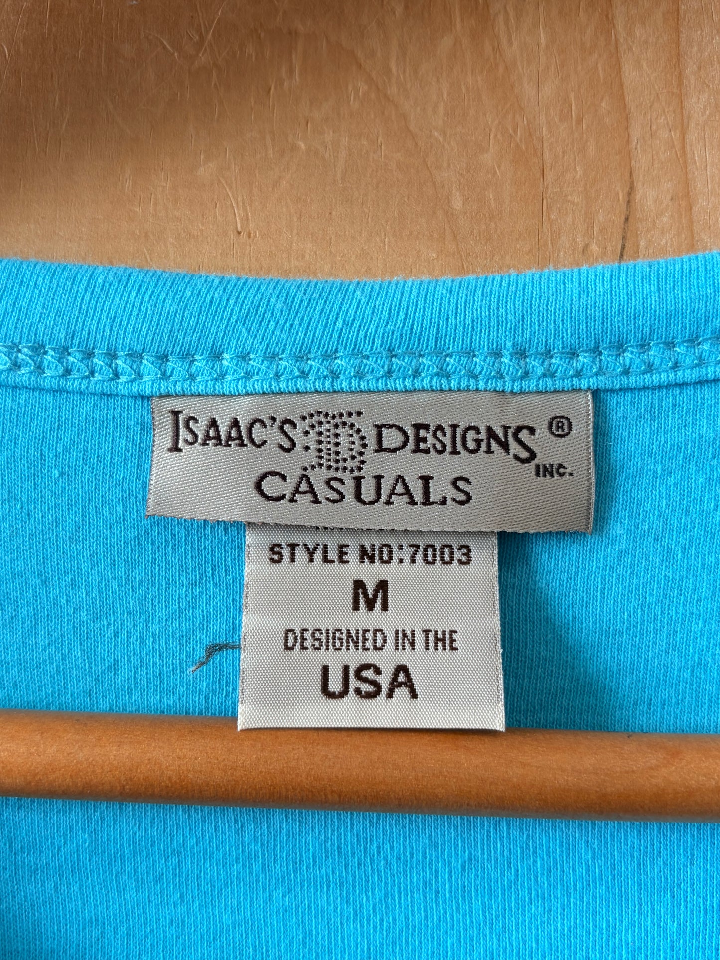 Vtg Blue Horse Tee : M