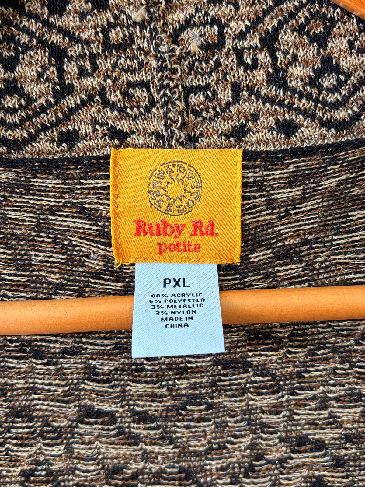 Fringe Leopard Print Cardigan : PXL
