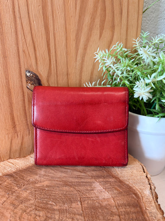 Buxton Little Red Wallet