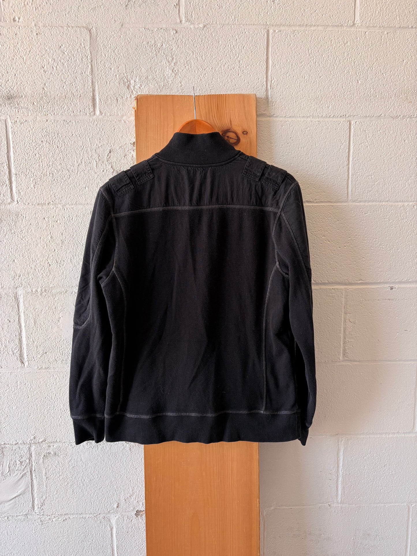 Black Zip Up Jacket : M