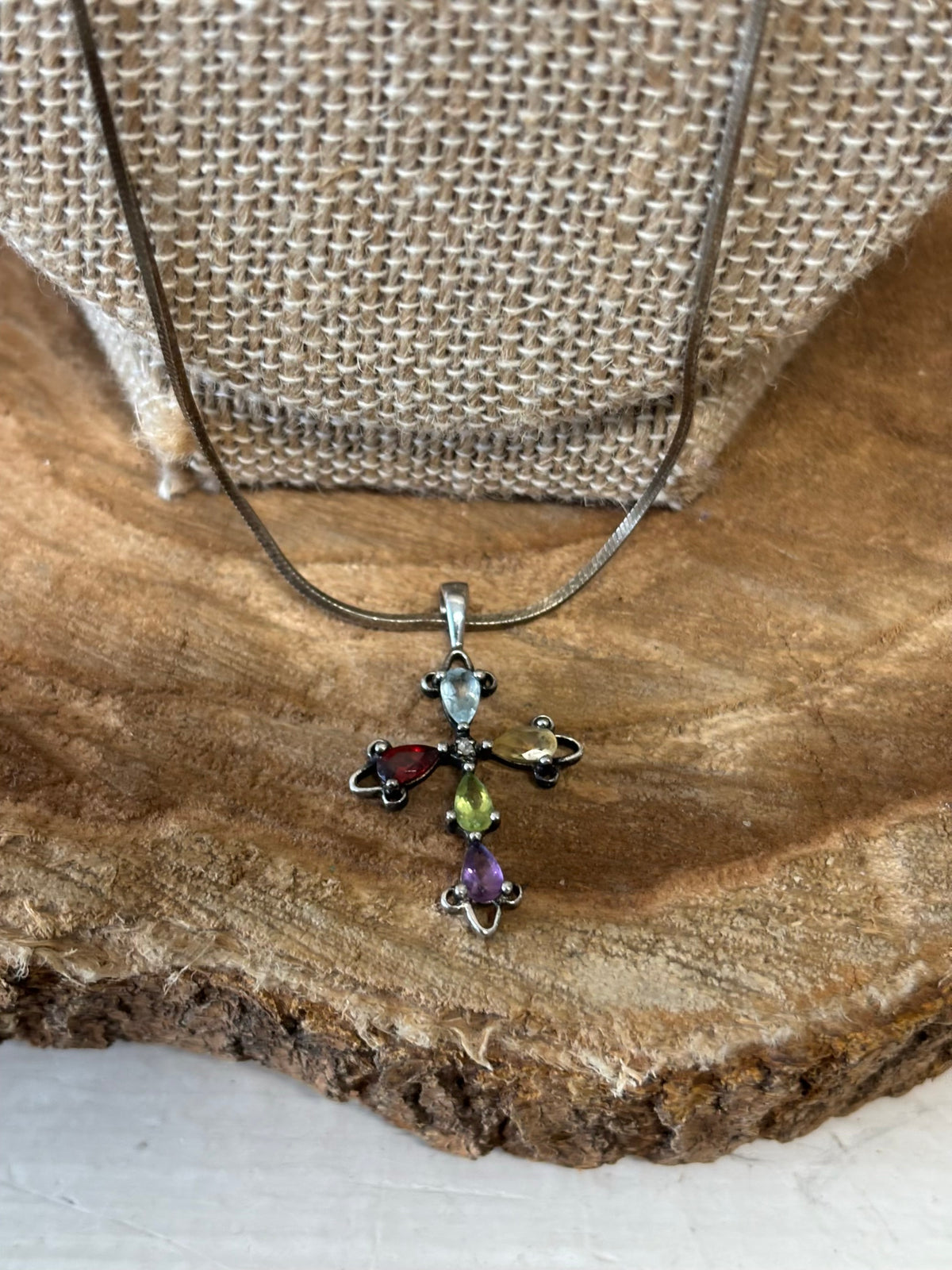 925 Sterling Silver Cross Necklace