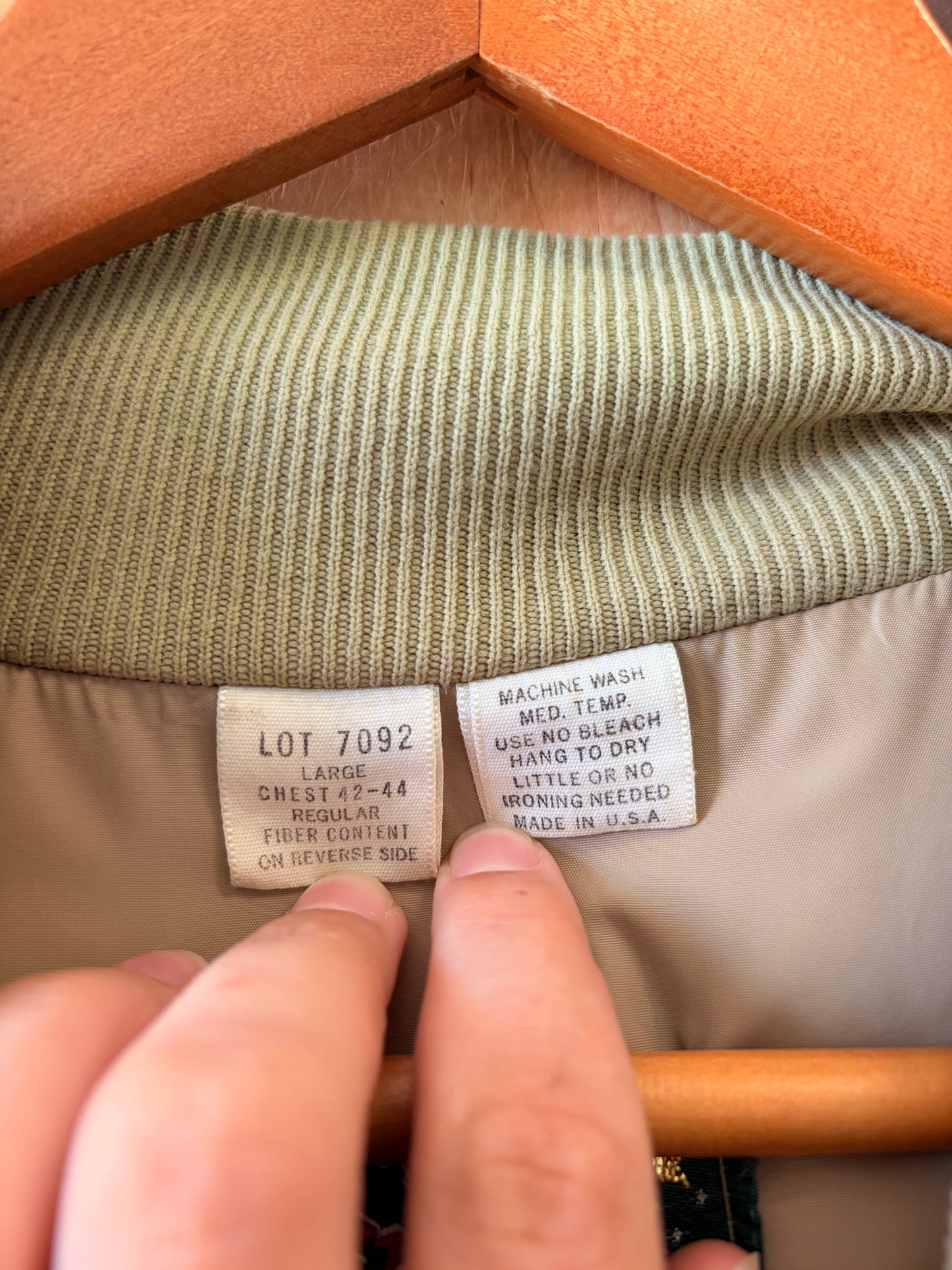 Vtg Walls Tan Puffer Coat : L
