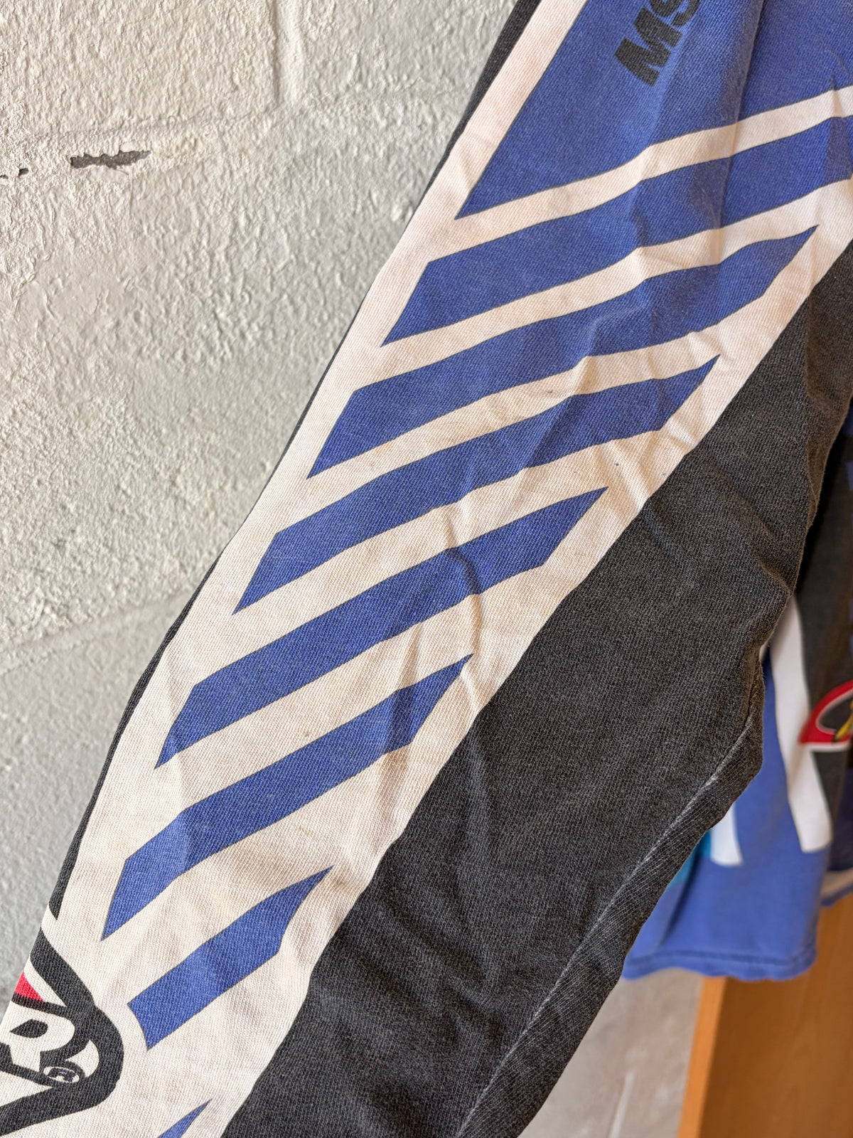 Distressed MSR Racing Long Sleeve : L (As Is)