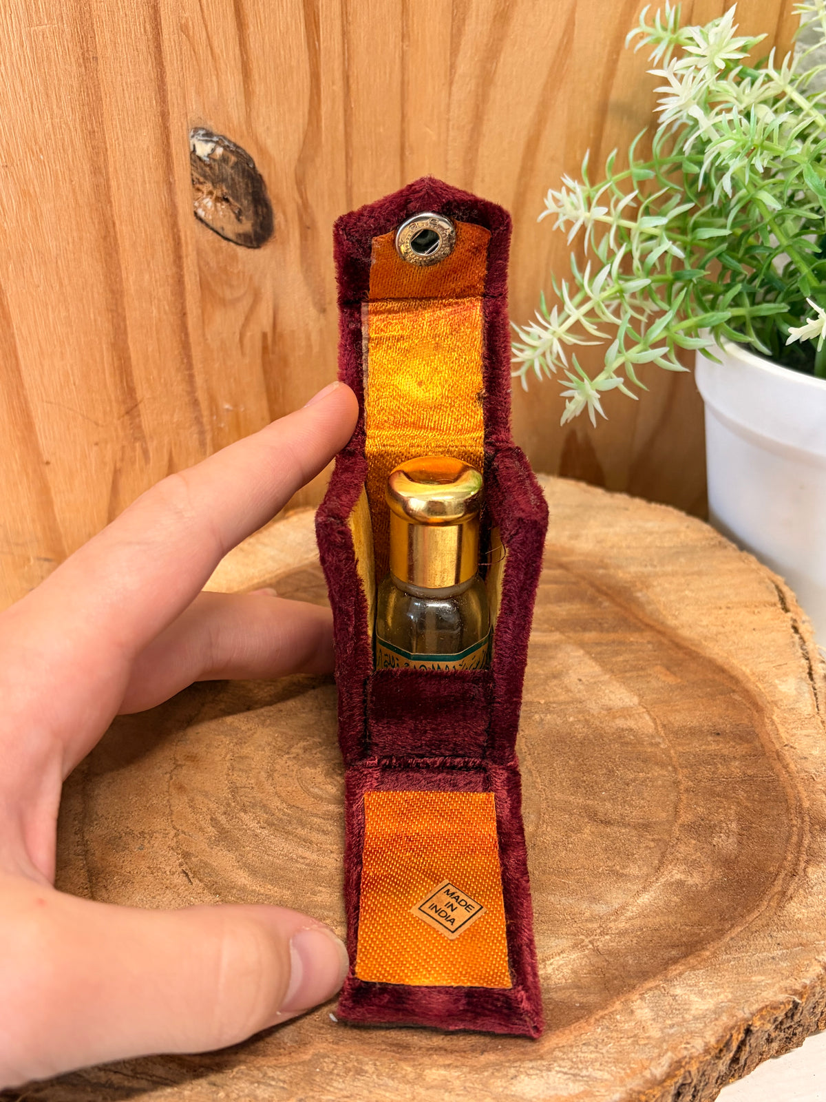 Made in India Perfume Oil Bottle & Case