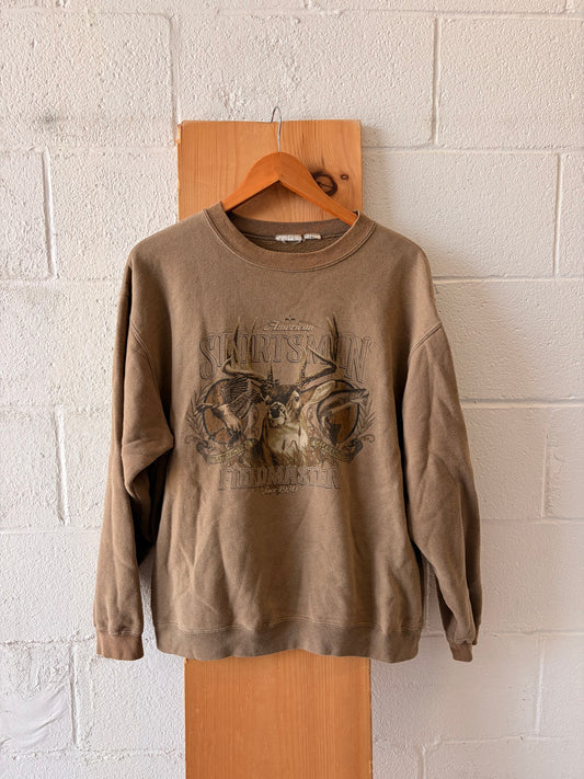 Vtg Deer Crewneck : M/L