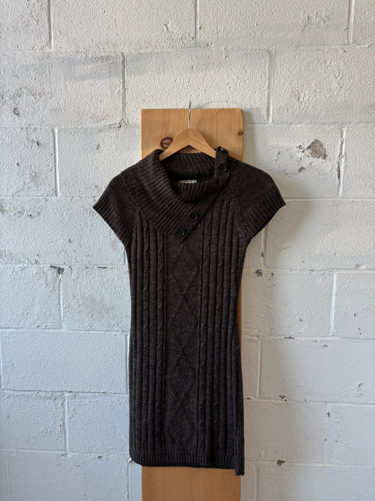 Brown Sweater Dress : S