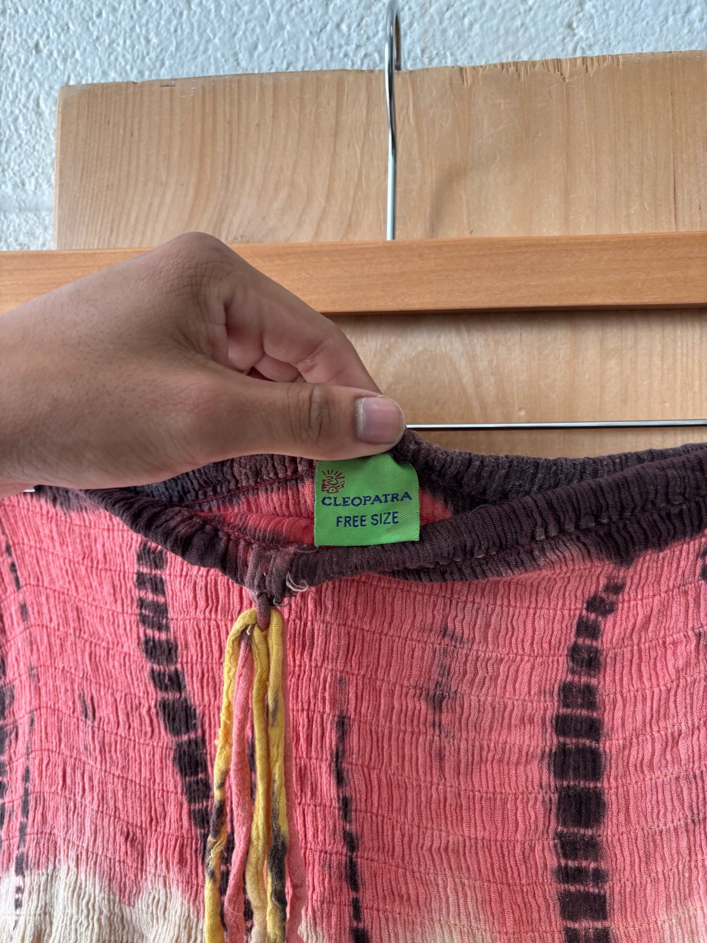 Tie Dyed Dress : Free Size