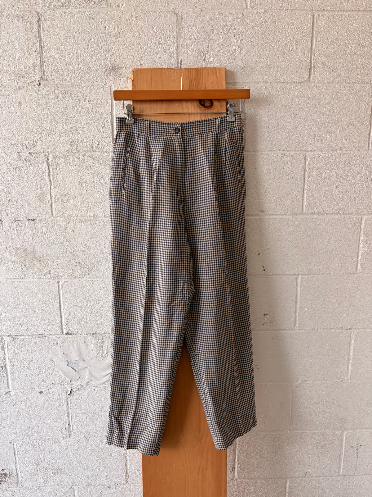 Gingham Trousers : 12
