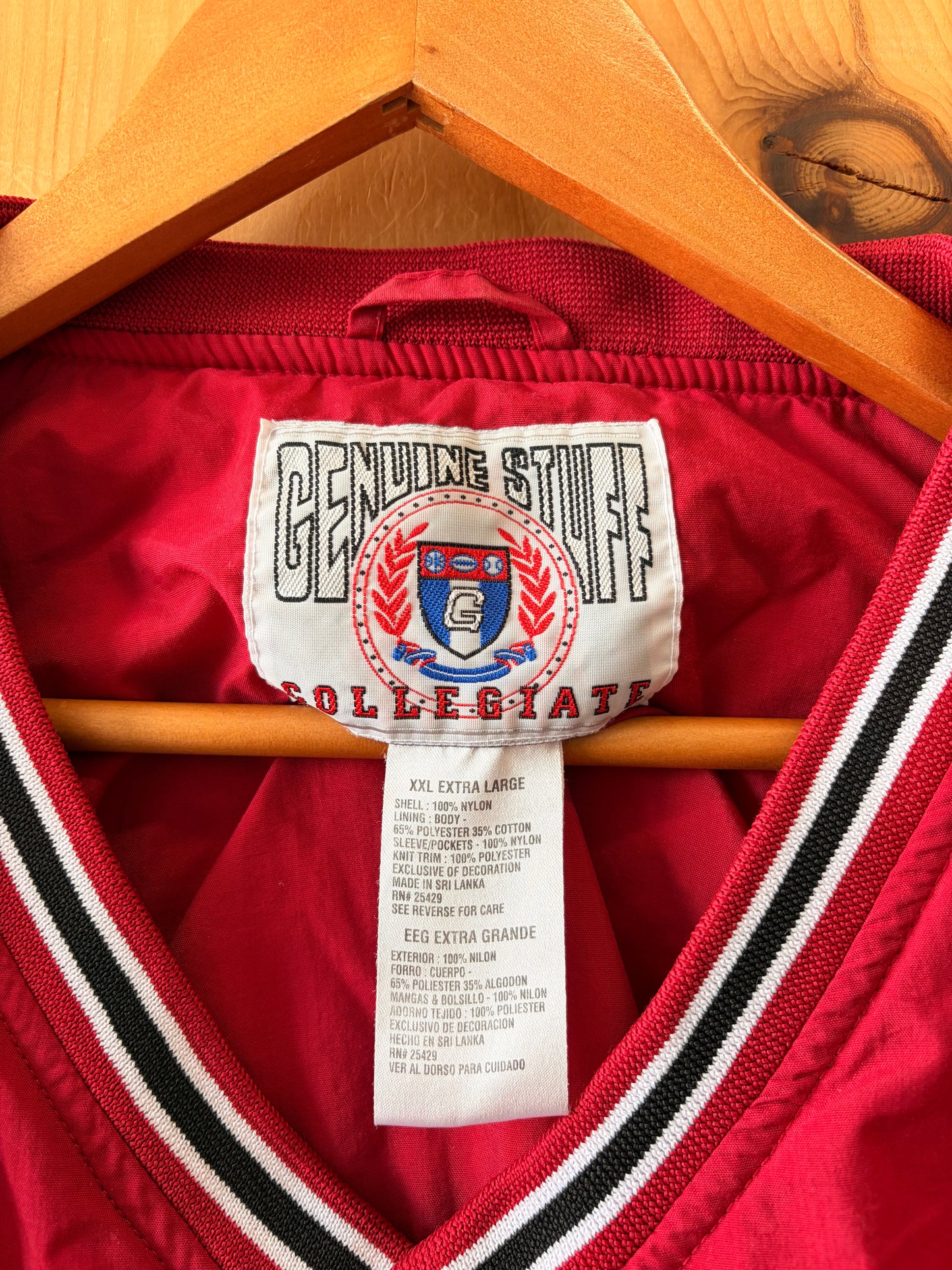 Razorbacks Pullover Windbreaker : XXL
