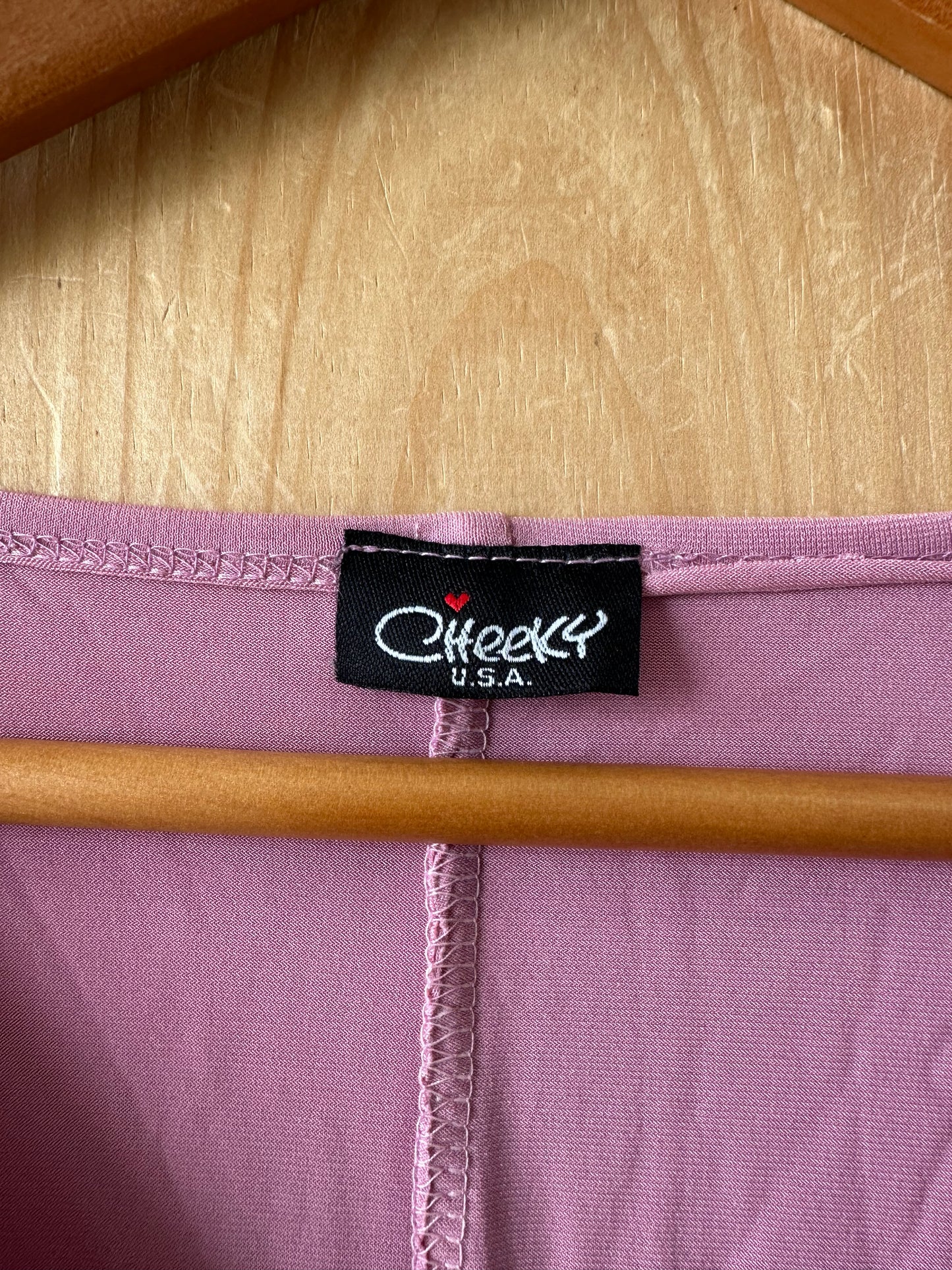 Pink Y2K Top : S