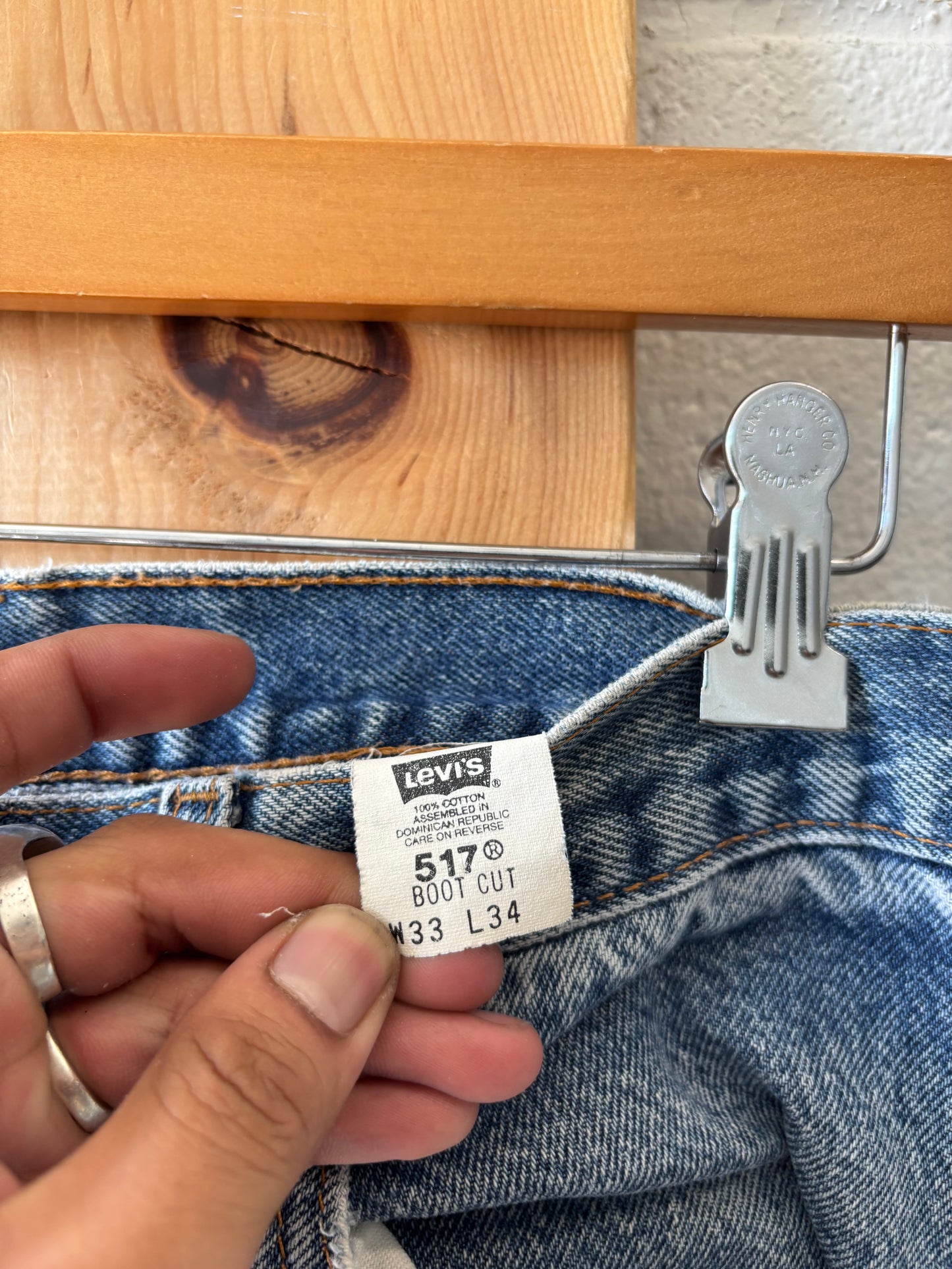 Vtg 517 Levi’s : 33 x 34