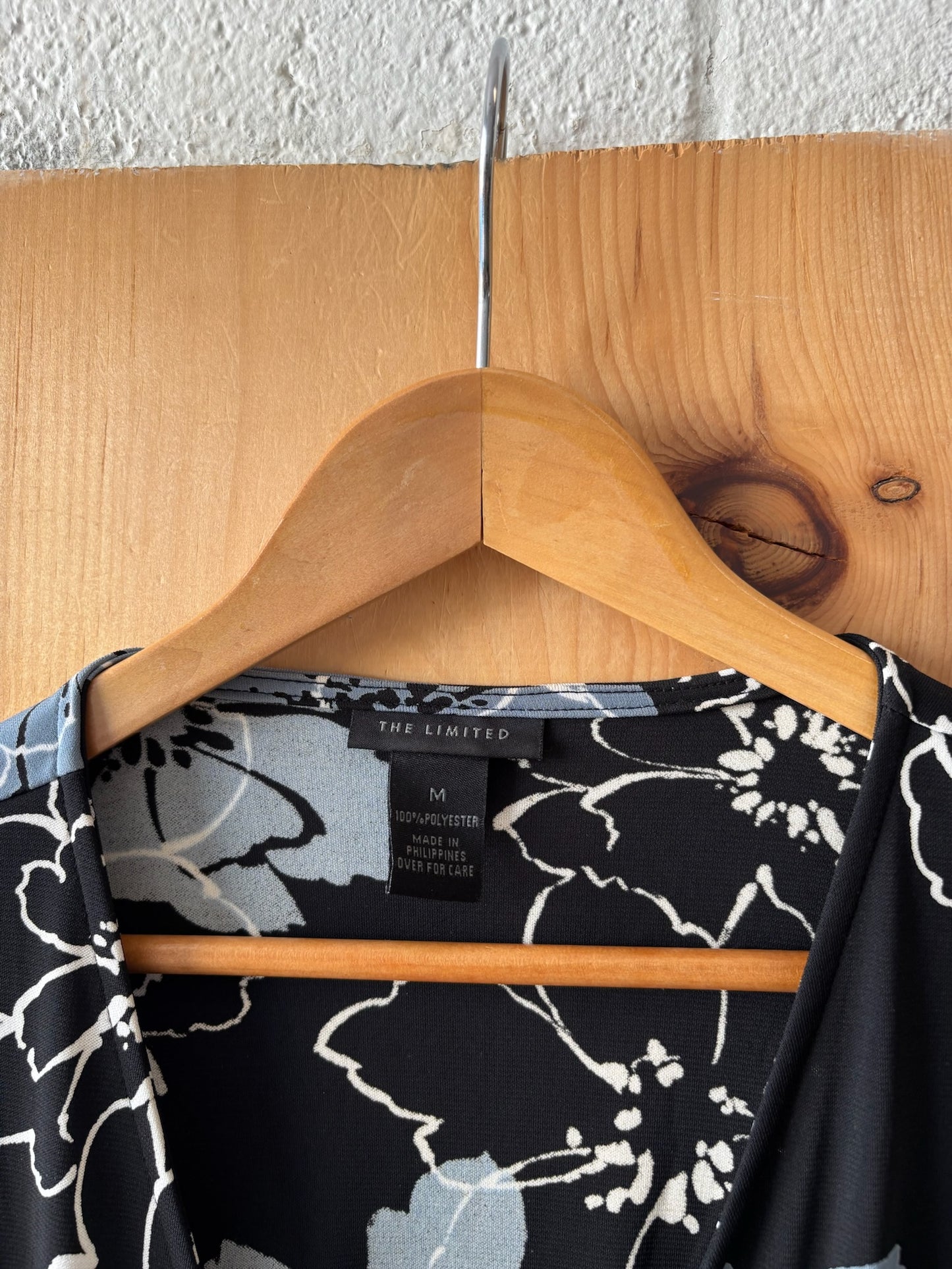 Vtg Summer Wrap Dress : M