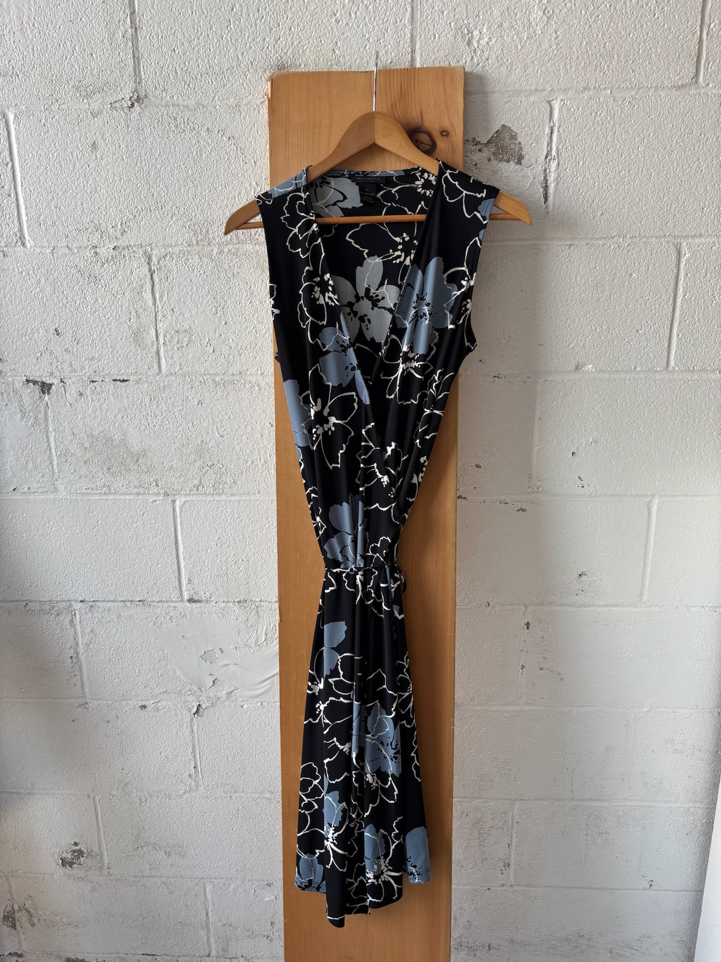 Vtg Summer Wrap Dress : M