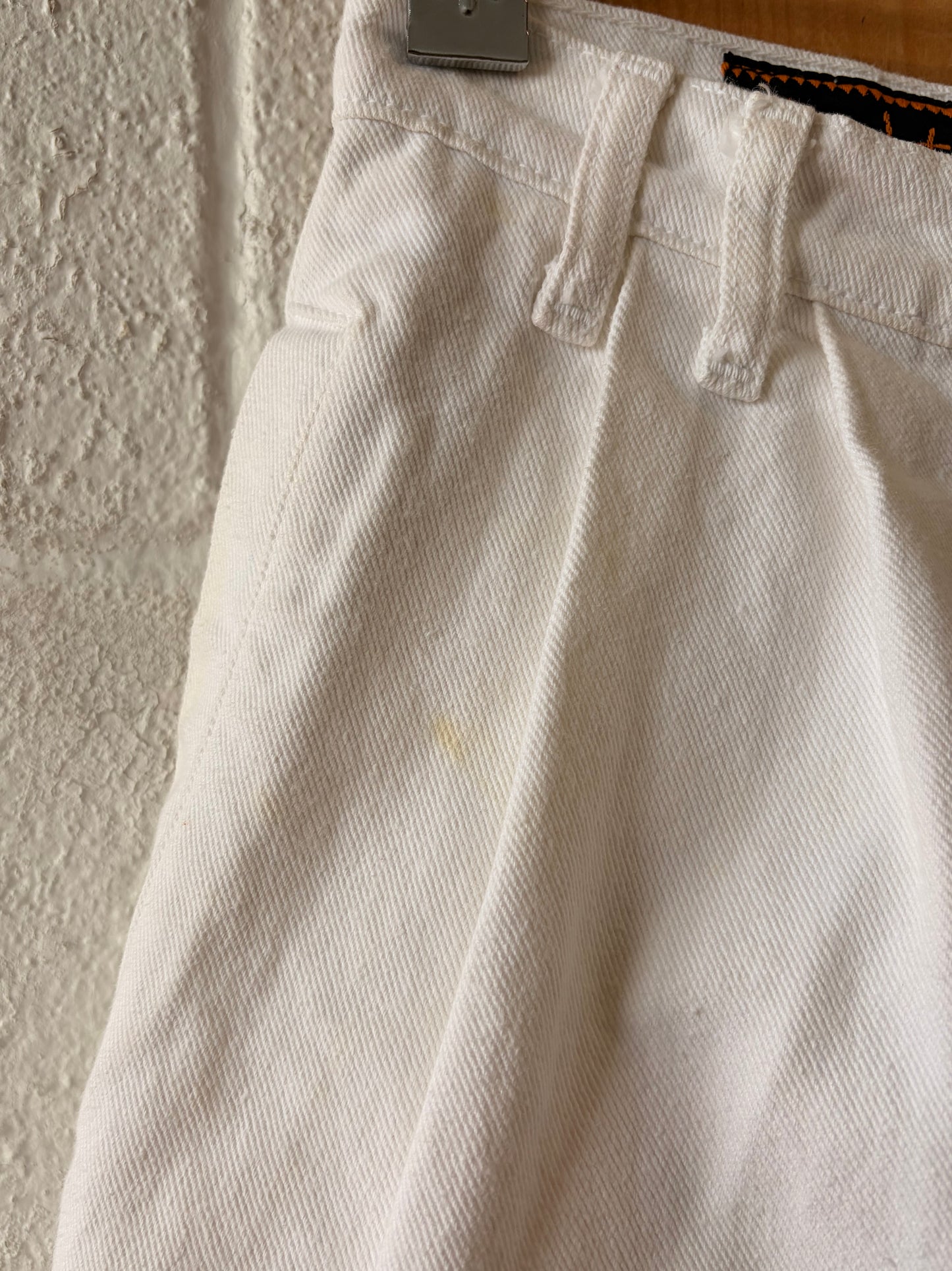 Vtg White High Waisted Shorts : 10