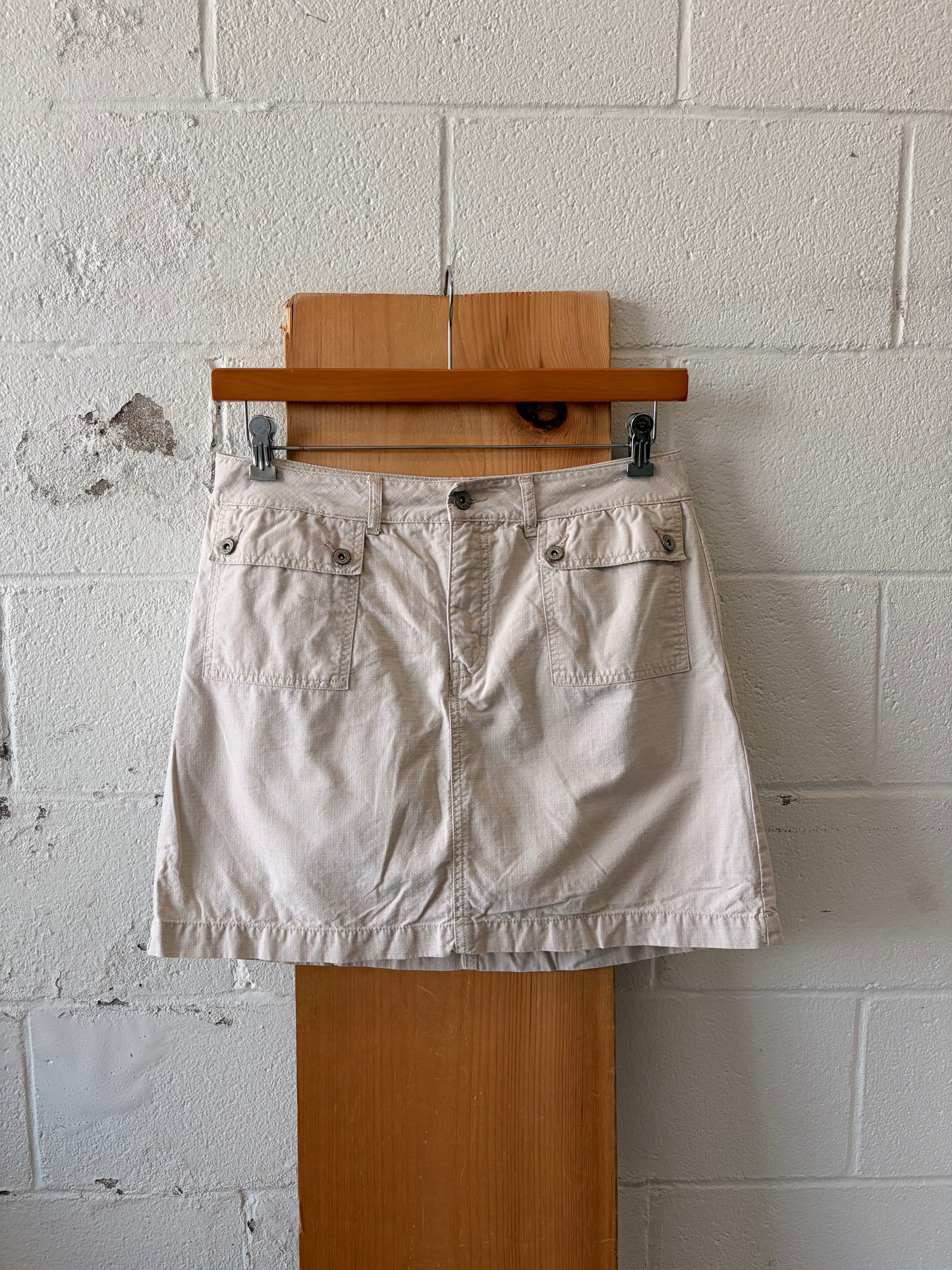Vtg Khaki Skort : 12