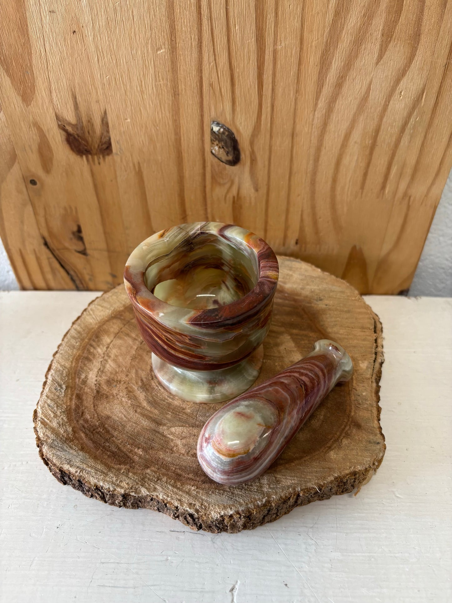 Onyx Mortar & Pestle (Local Pickup Only)