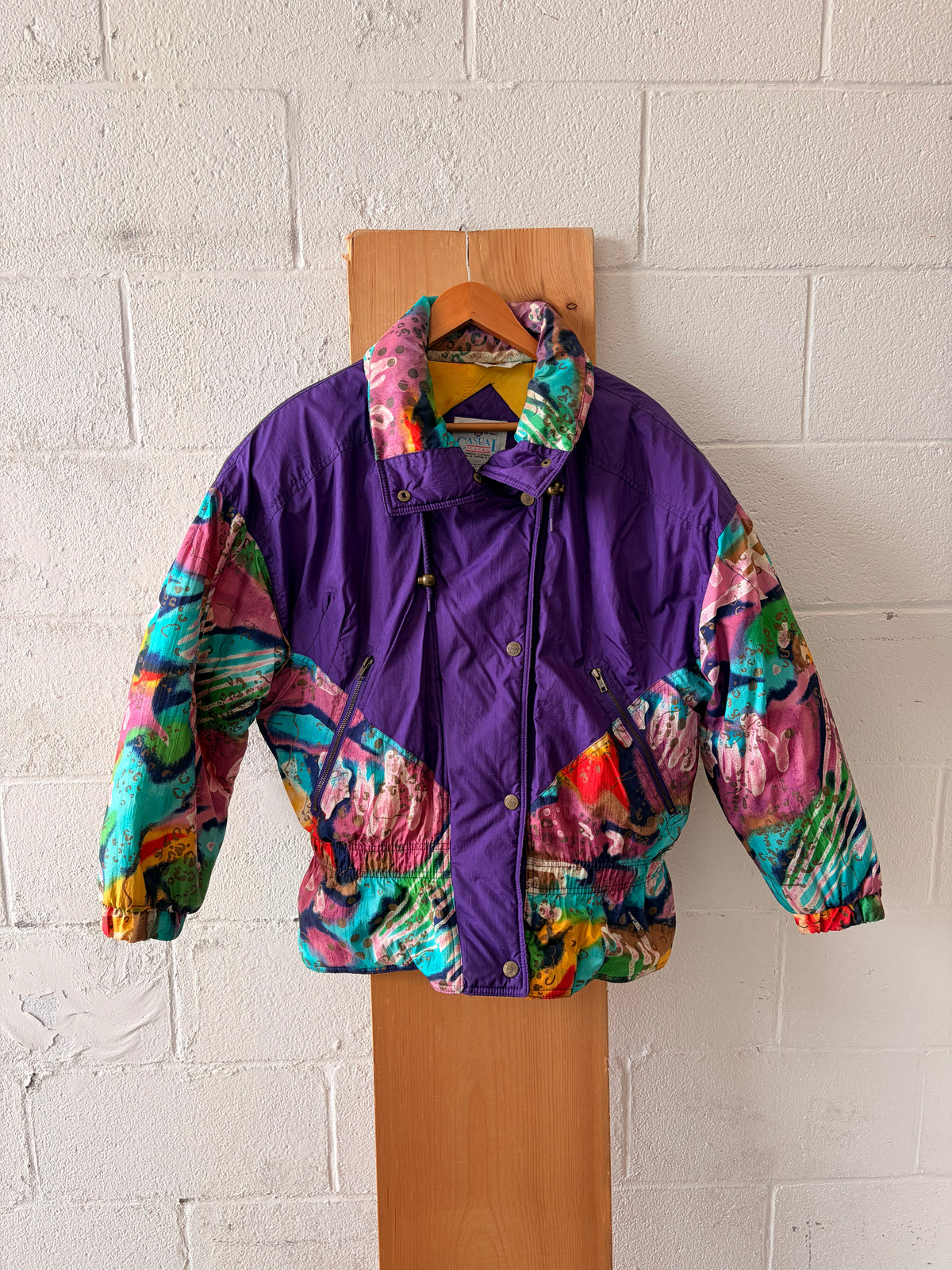 80’s Casual Club Puffer Ski Coat : M