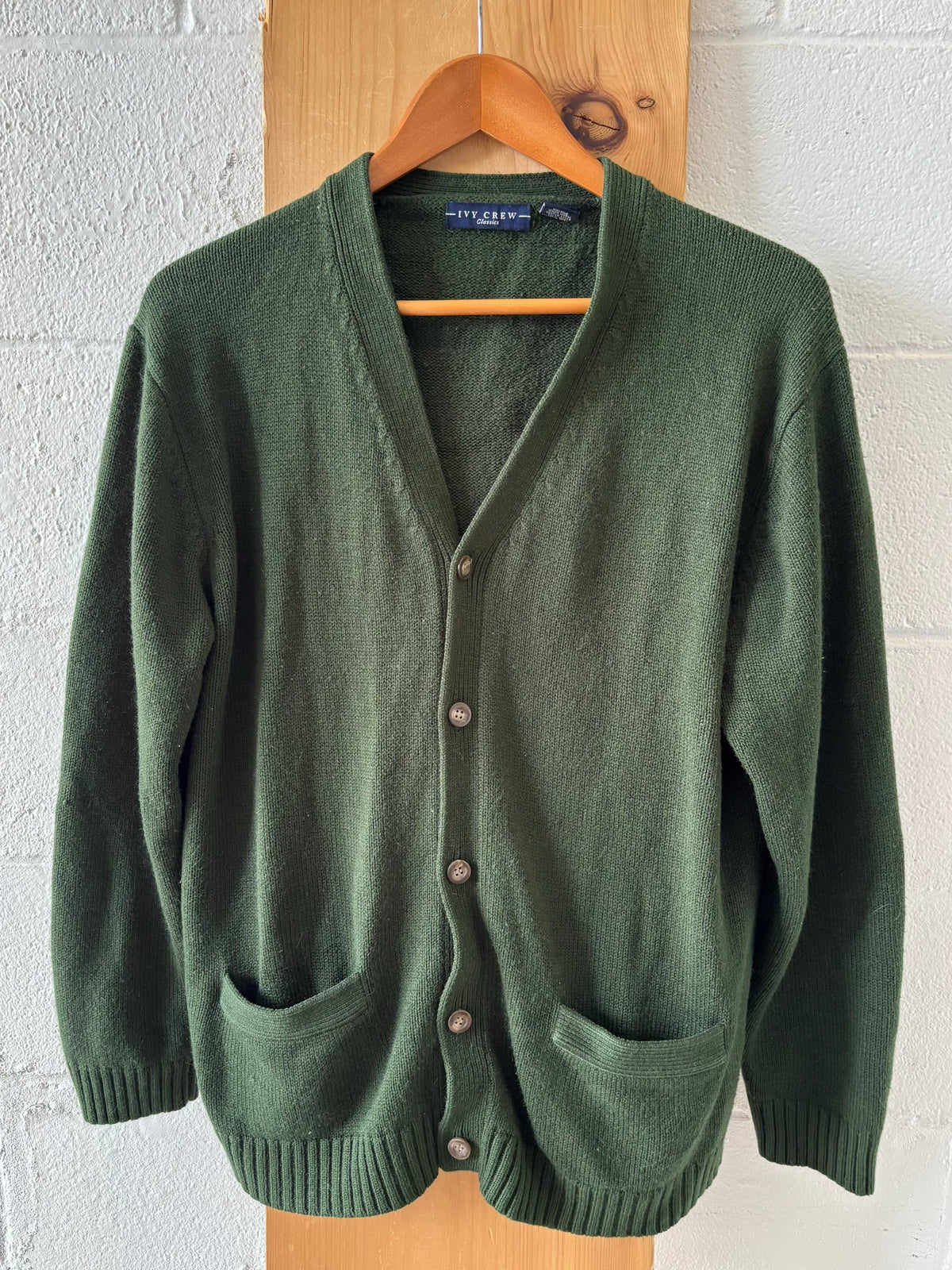 Dark Green Cardigan : L