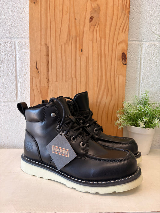 NWT Harley Davidson Denway Smooth Boots : Size 9
