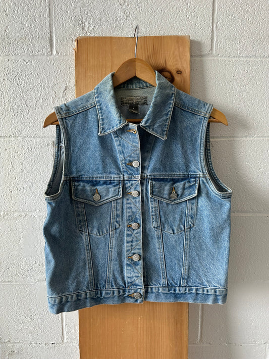 Classic Denim Vest : S