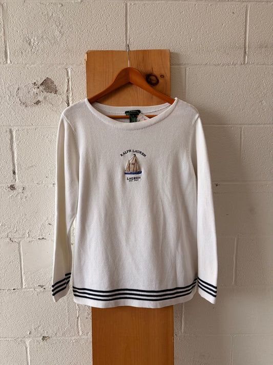 Ralph Lauren Sailboat Sweater : 1X
