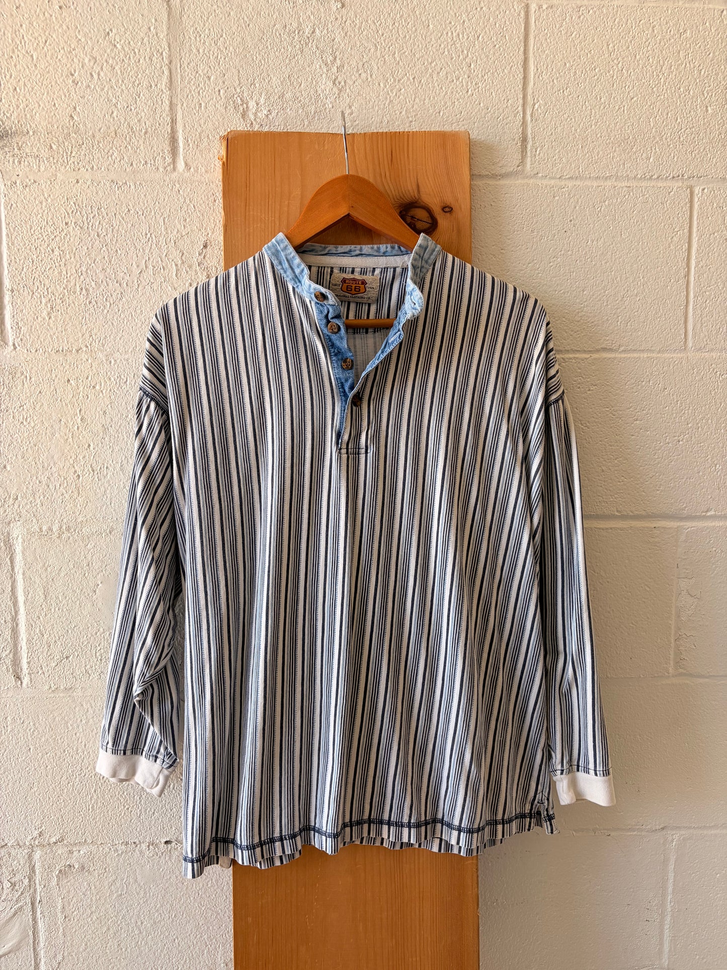 Striped Route 66 Long Sleeve : M/L