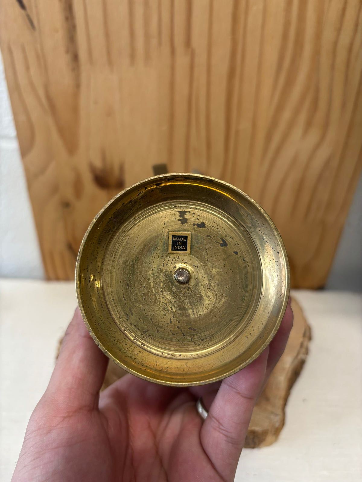 Vtg Brass Pitcher (Local Pickup Only)
