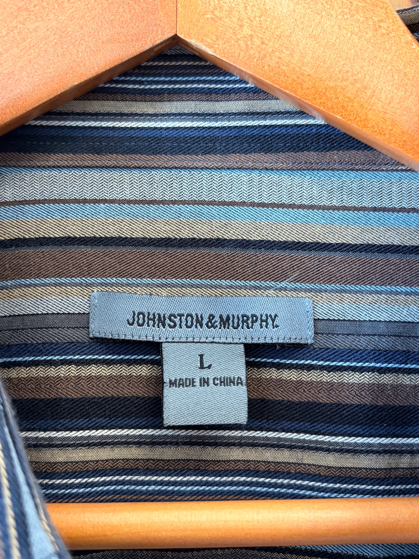 Striped Button Down : L
