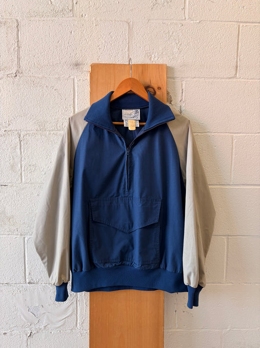 Vtg Chalet Quarter Zip Ski Jacket : XL