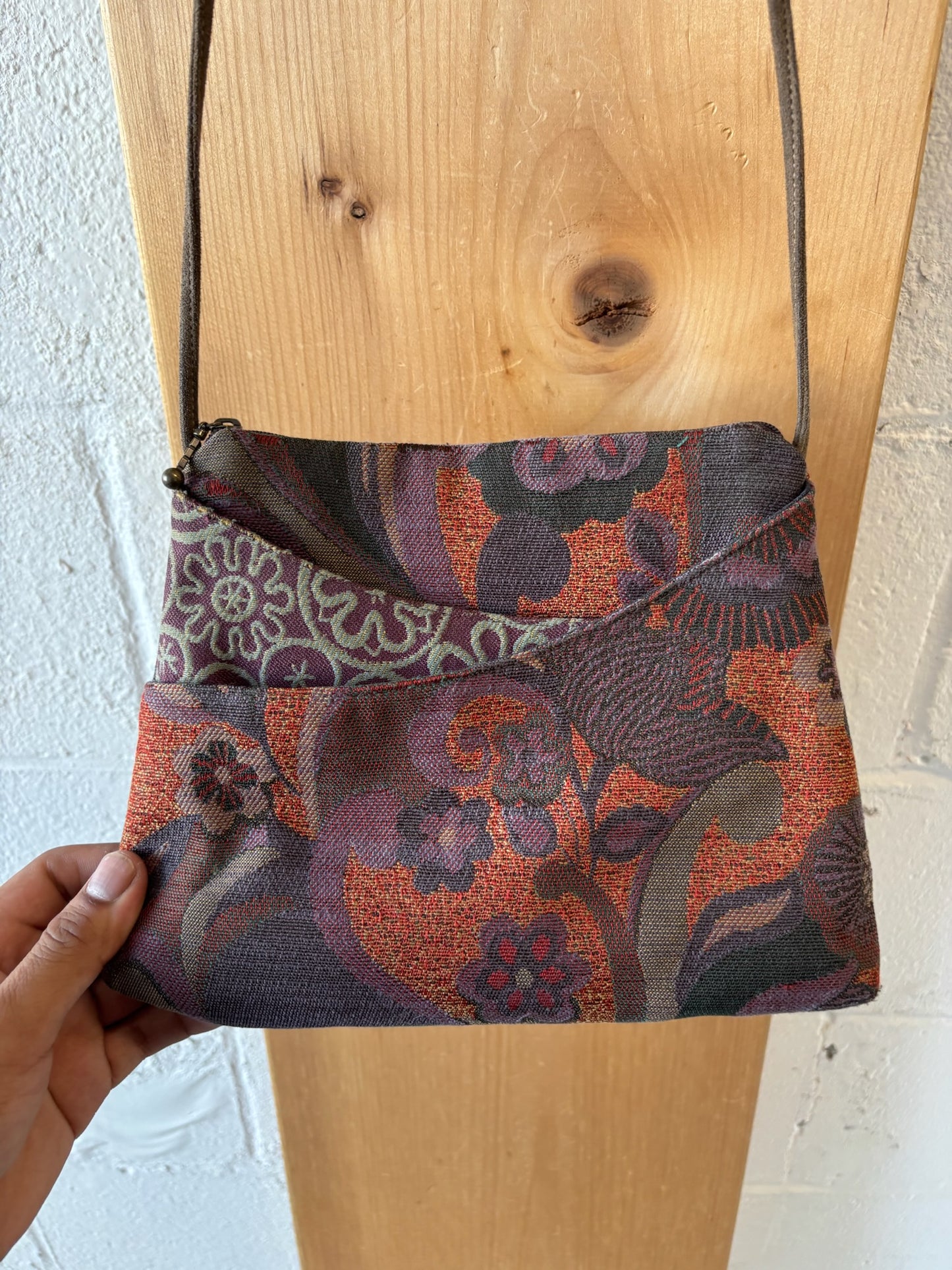 Vtg Tapestry Bag