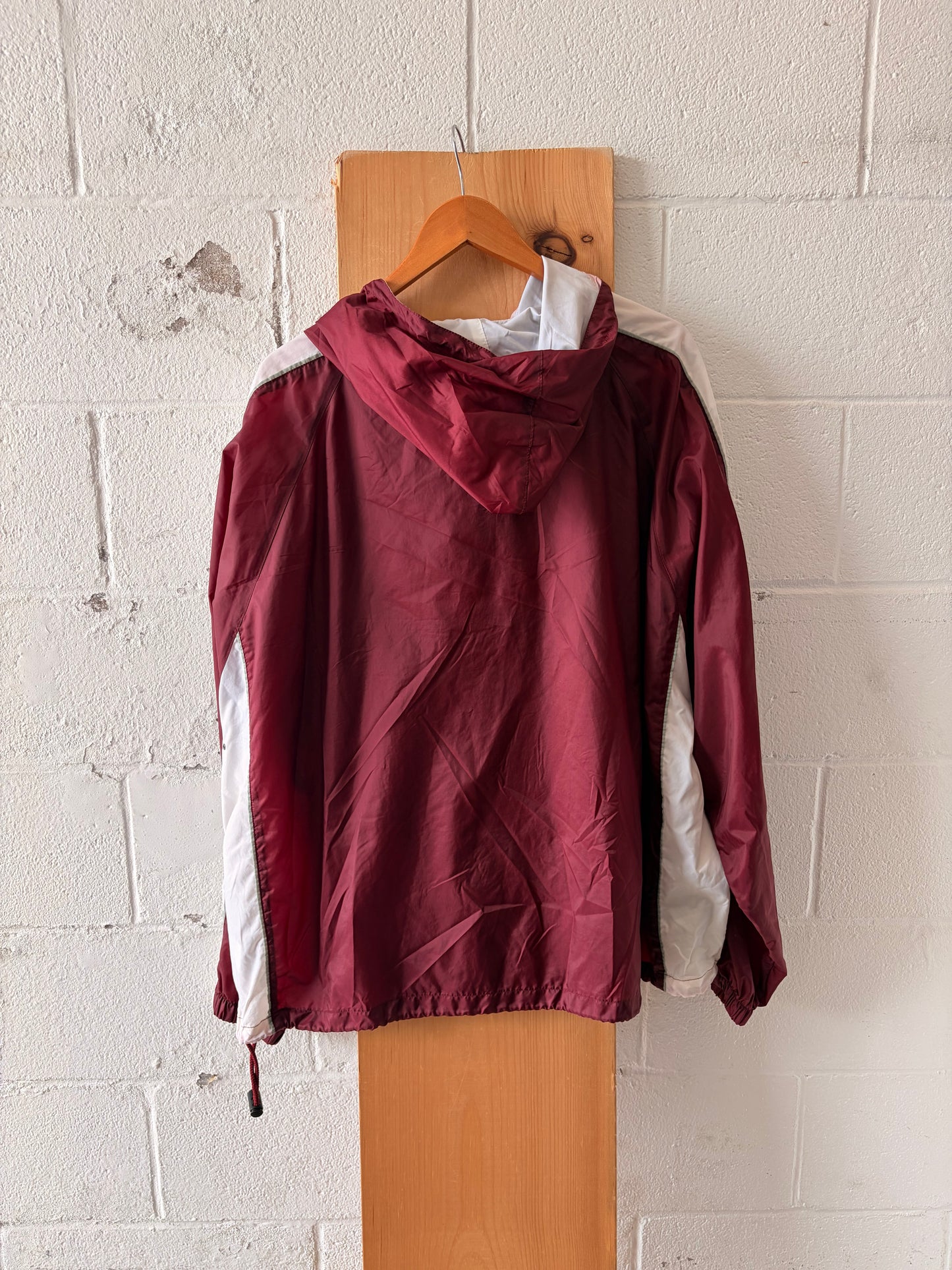 Vtg Hooded Arkansas Windbreaker : XXL