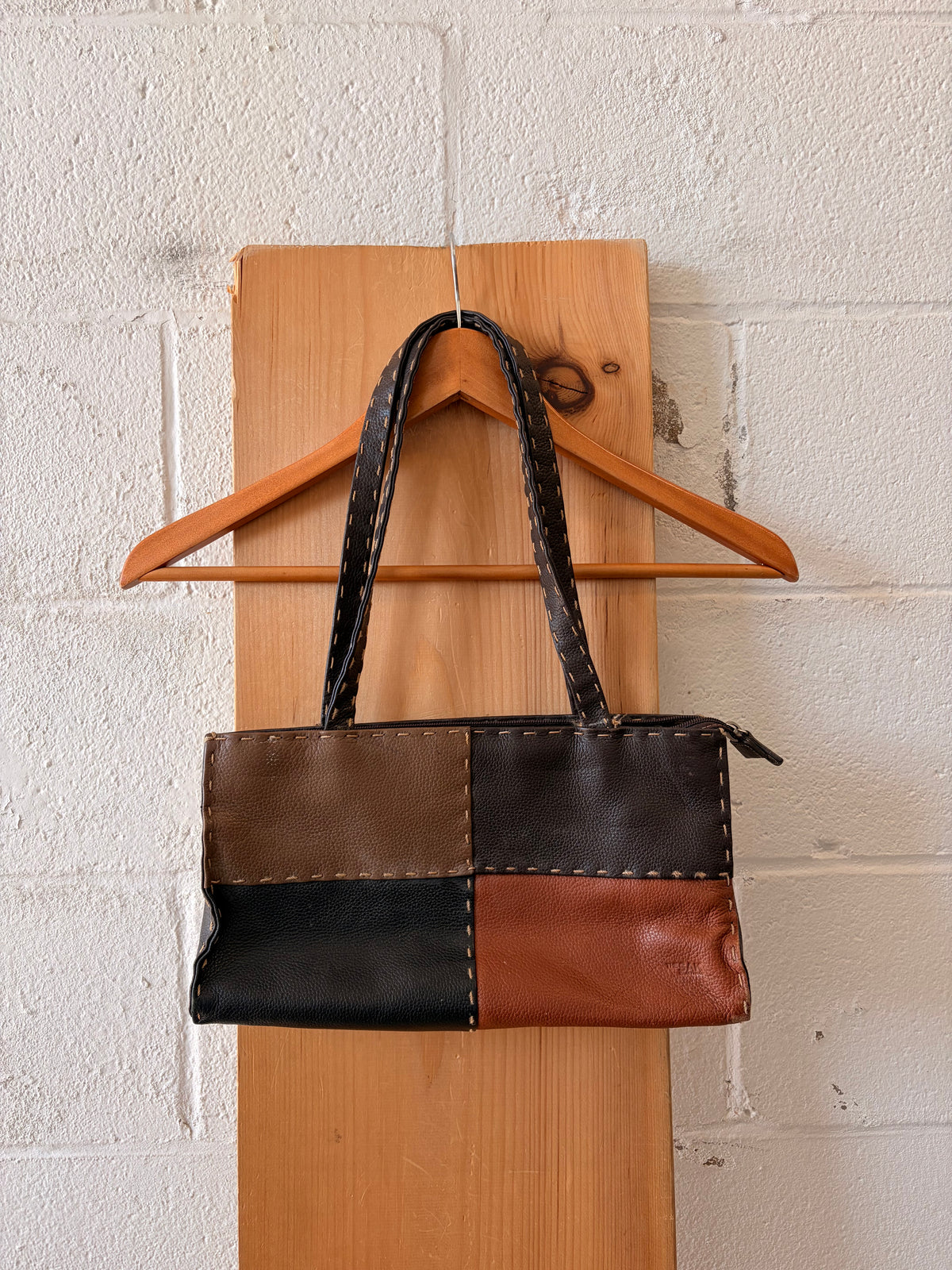 Patchwork Shoulder Purse