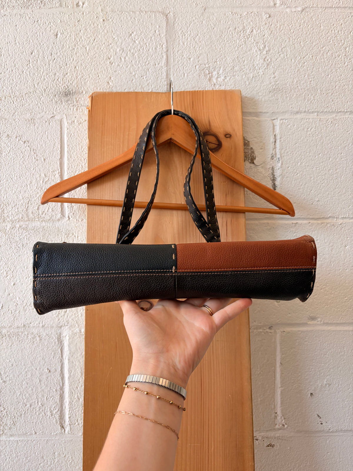 Patchwork Shoulder Purse