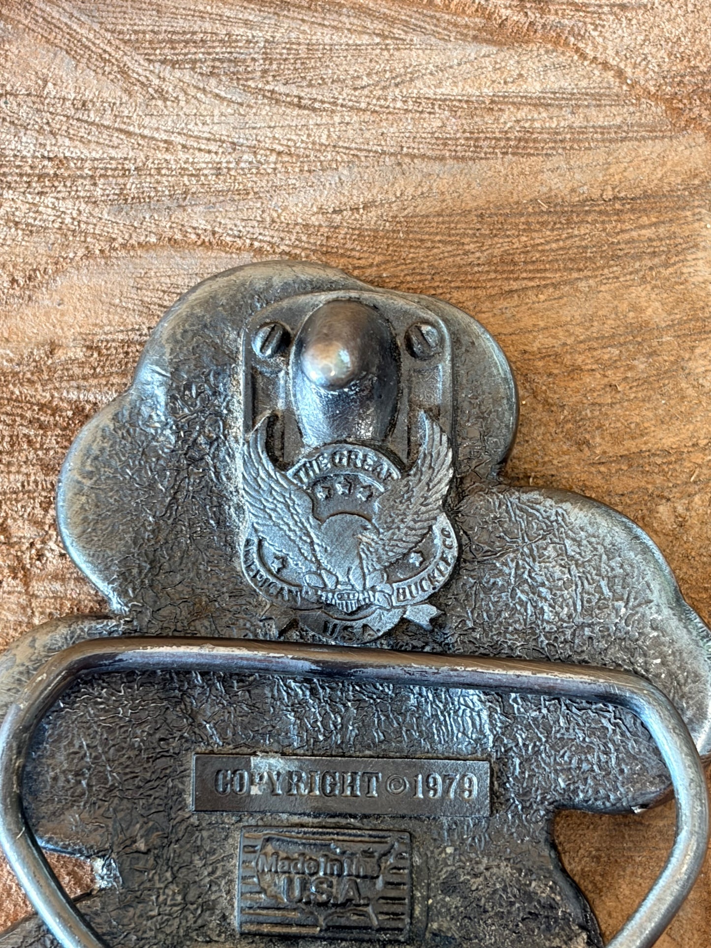 Vtg ‘79 Great American Coin Co. Belt Buckle