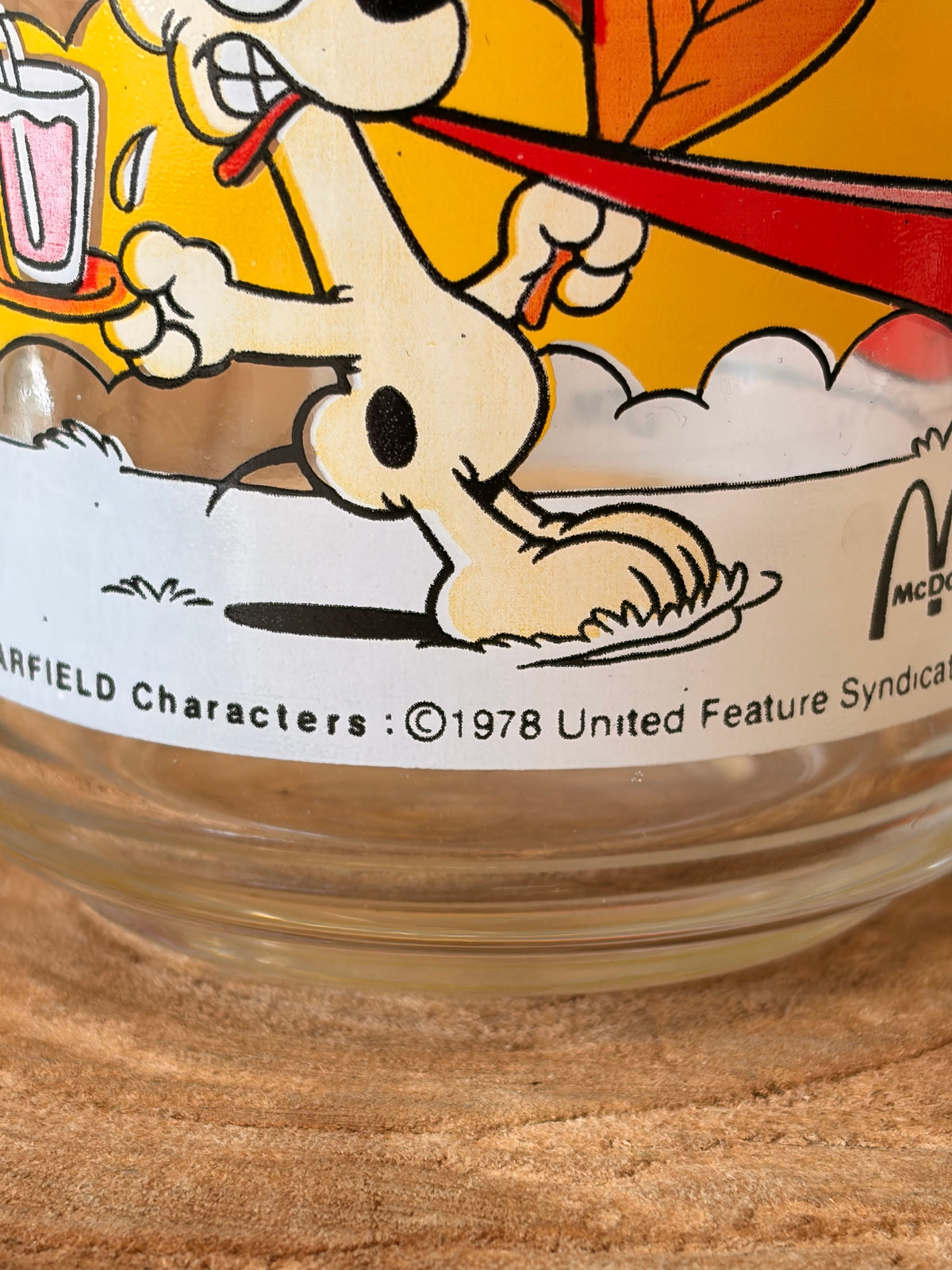 1978 Garfield Glass Mug (Local Pick Up Only)
