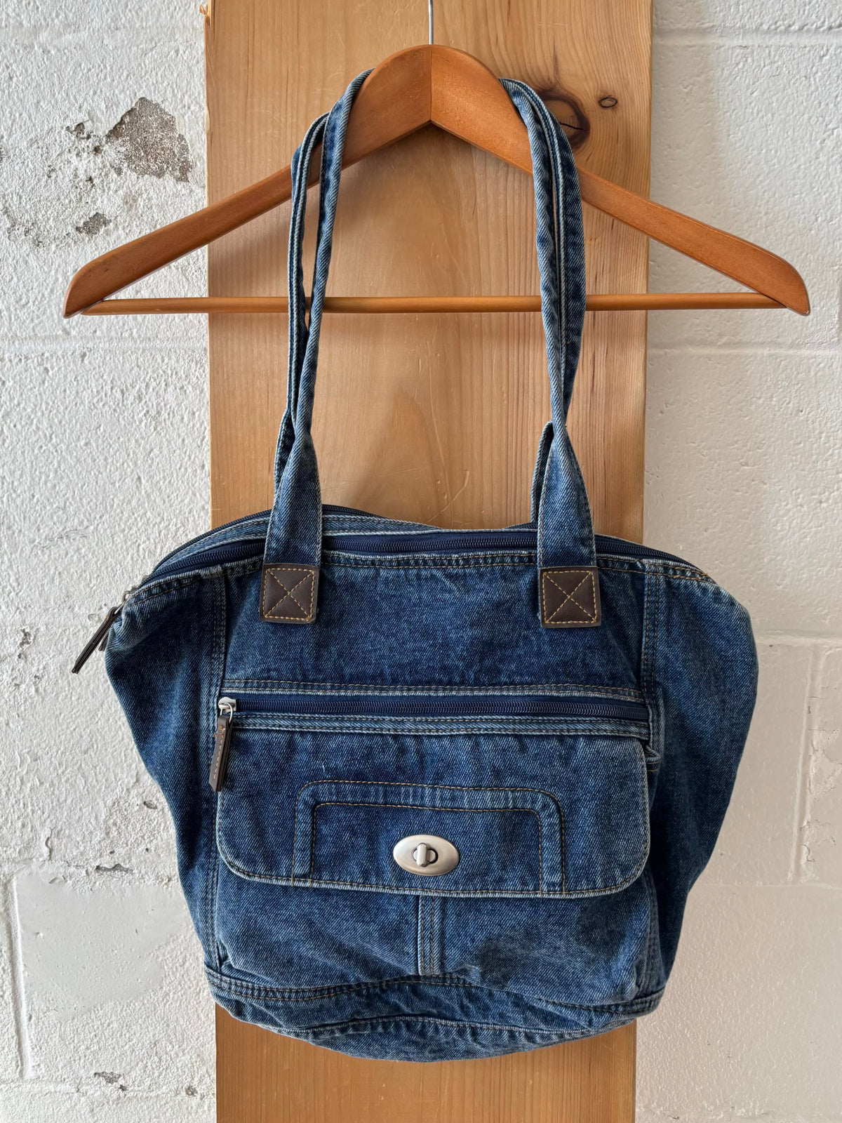 Classic Denim Tote Bag