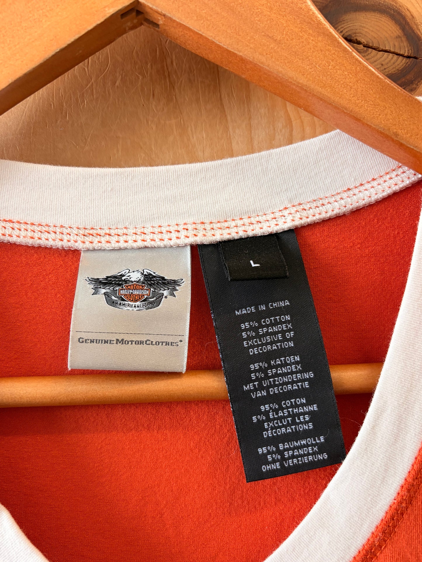 Harley Colorblock Tee : L