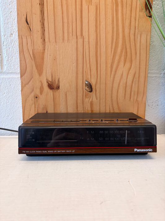 Vtg Panasonic Radio & Alarm Clock (Local Pick Up Only - Tested)