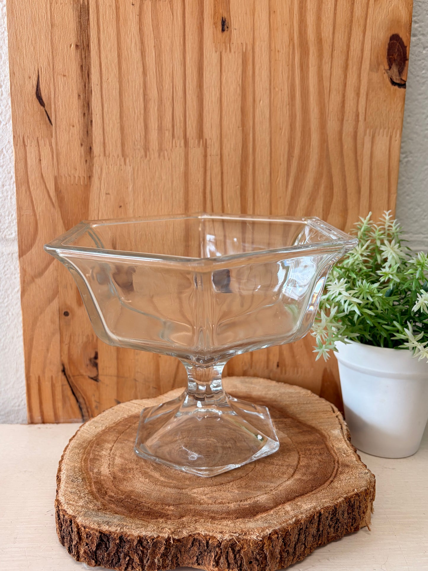 Glass Pedestal Dish (Local Pick Up Only)