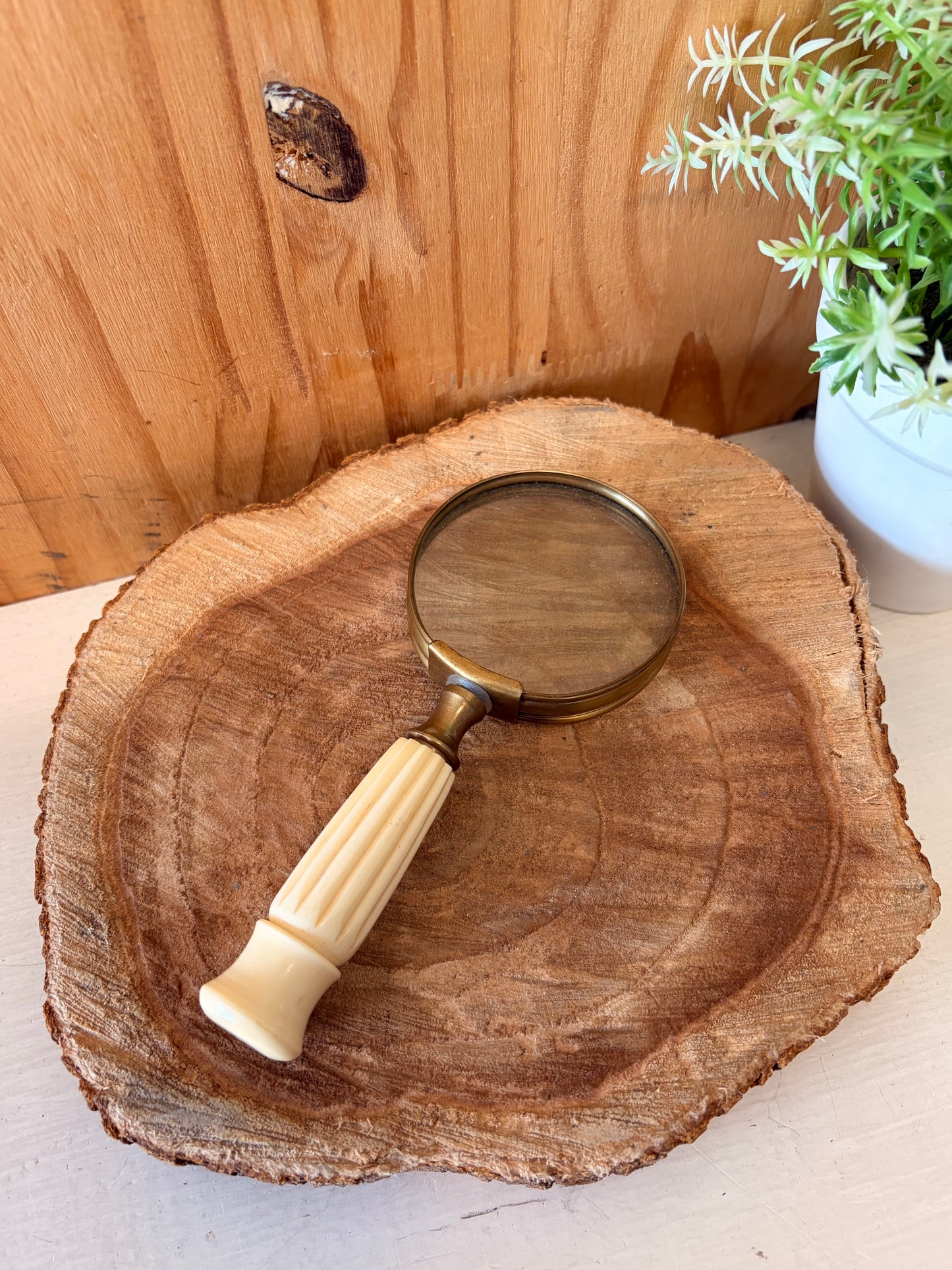Vtg Little Magnifying Glass