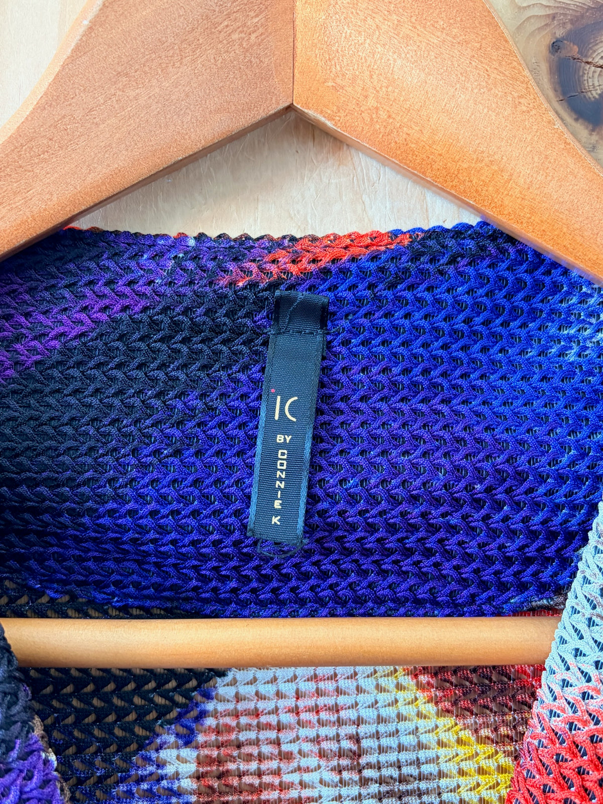 Multicolored Mesh Jacket : L