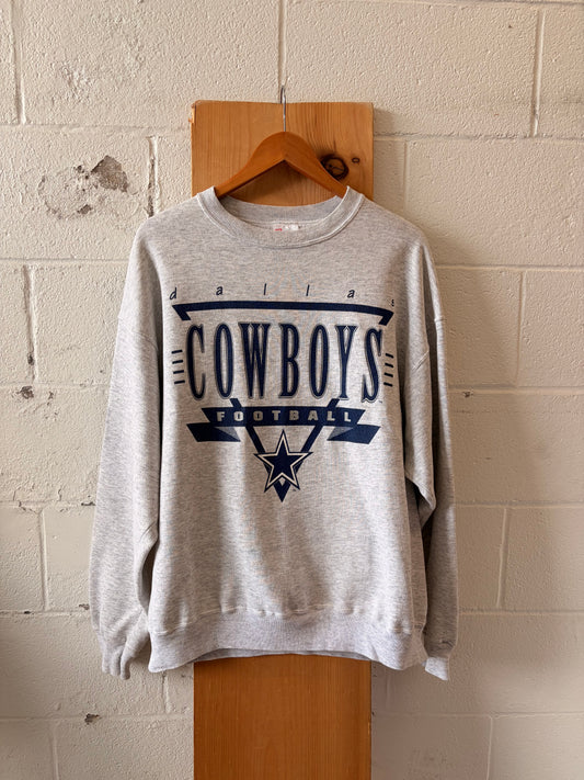 Vtg Cowboys Crewneck : XXL
