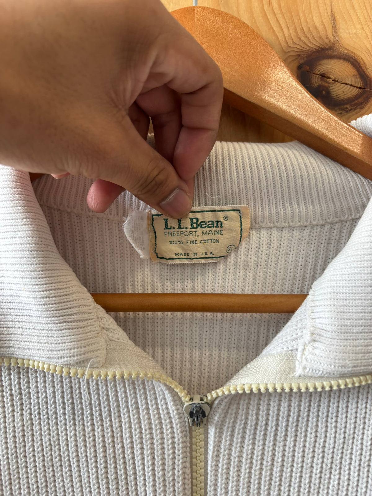 Vtg LL Bean Hoodie : XL