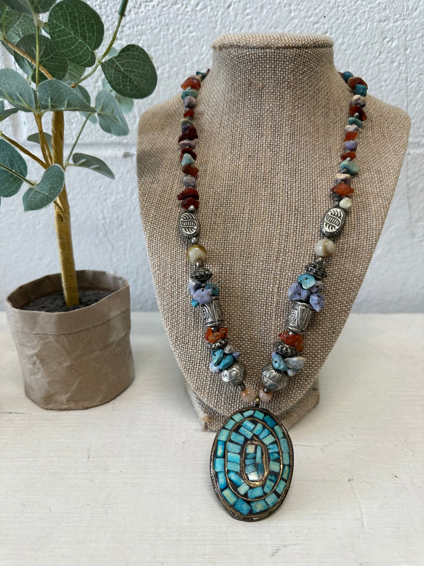 Southwestern Mosaic Necklace
