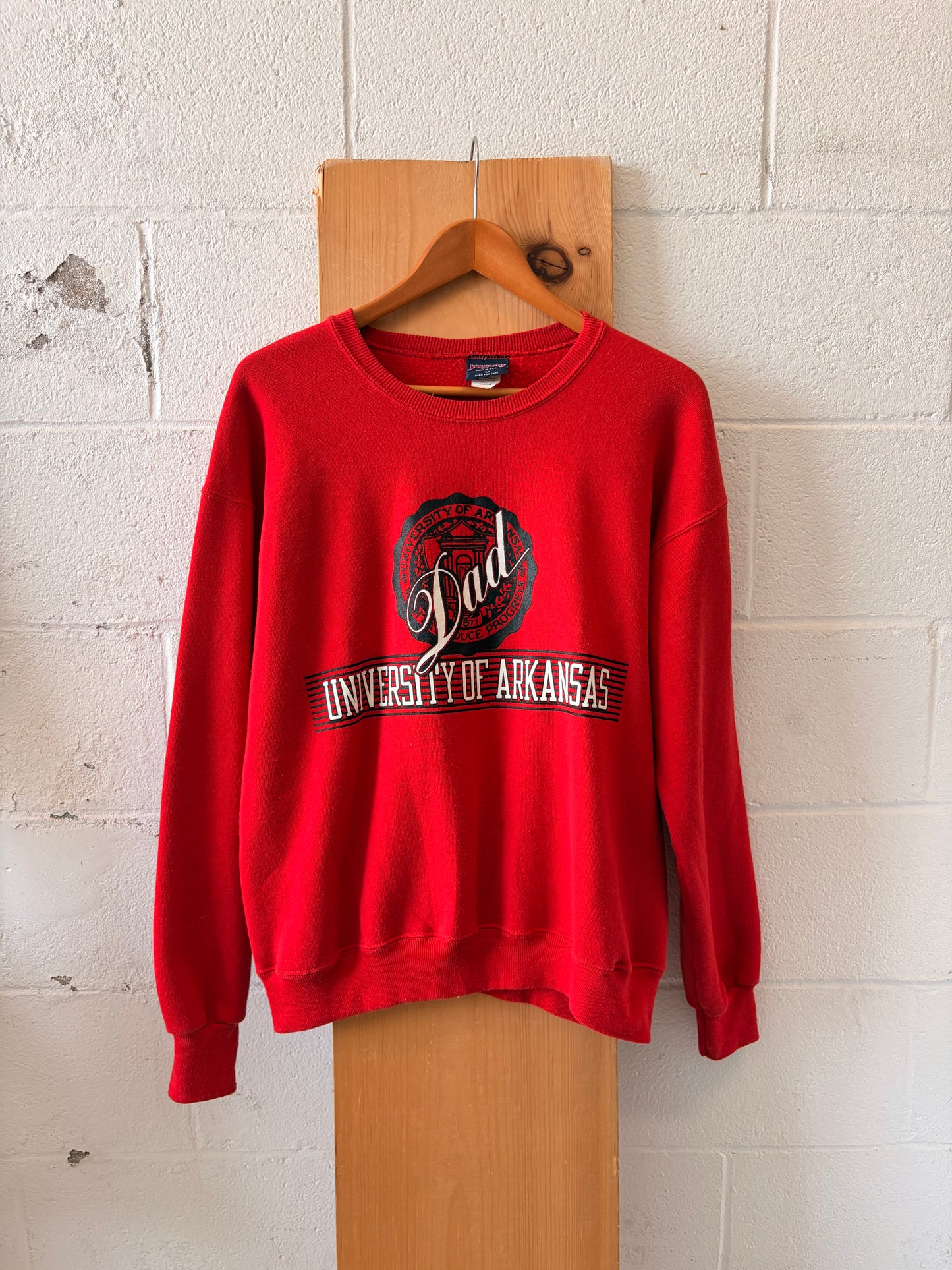 Vtg Arkansas Dad Crewneck : L